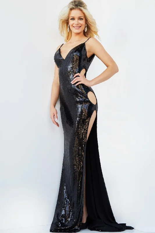 Jovani 07532 Prom Long Spaghetti Strap Formal Dress