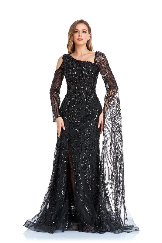 High Couture NR2262 Long Formal Beaded Prom Dress