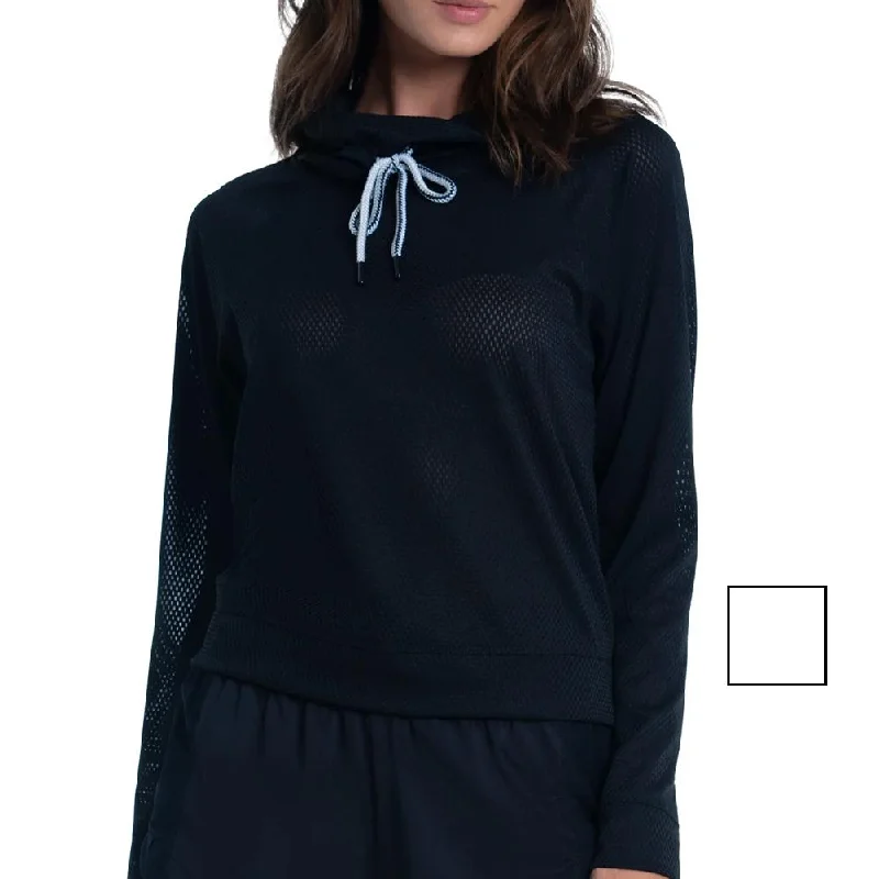 Women's High Neck Long Sleeve Tennis Pullover