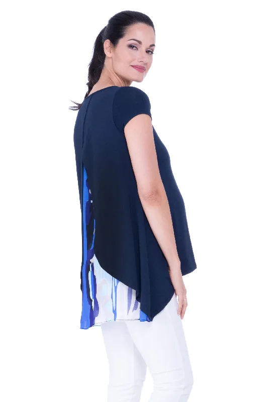 Madison Silk Back Maternity Tunic