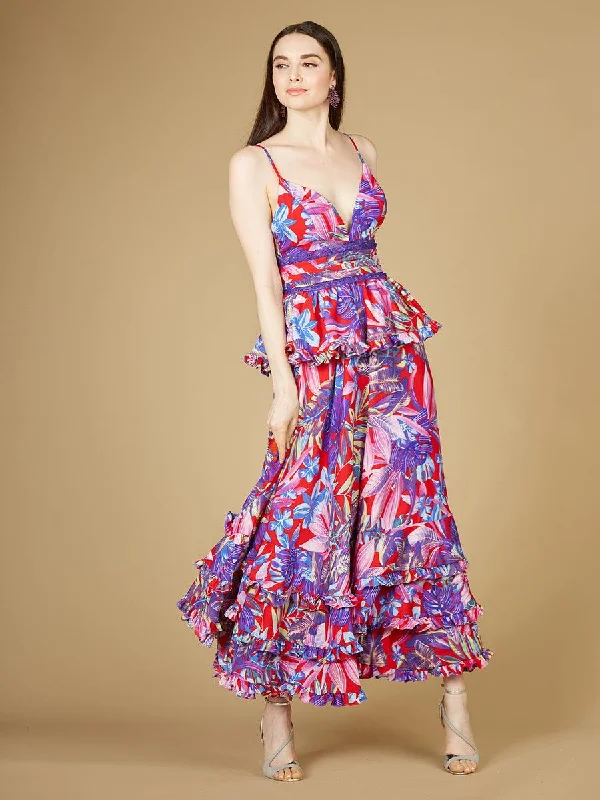 Lara Dresses 29268 Long Printed Formal Dress