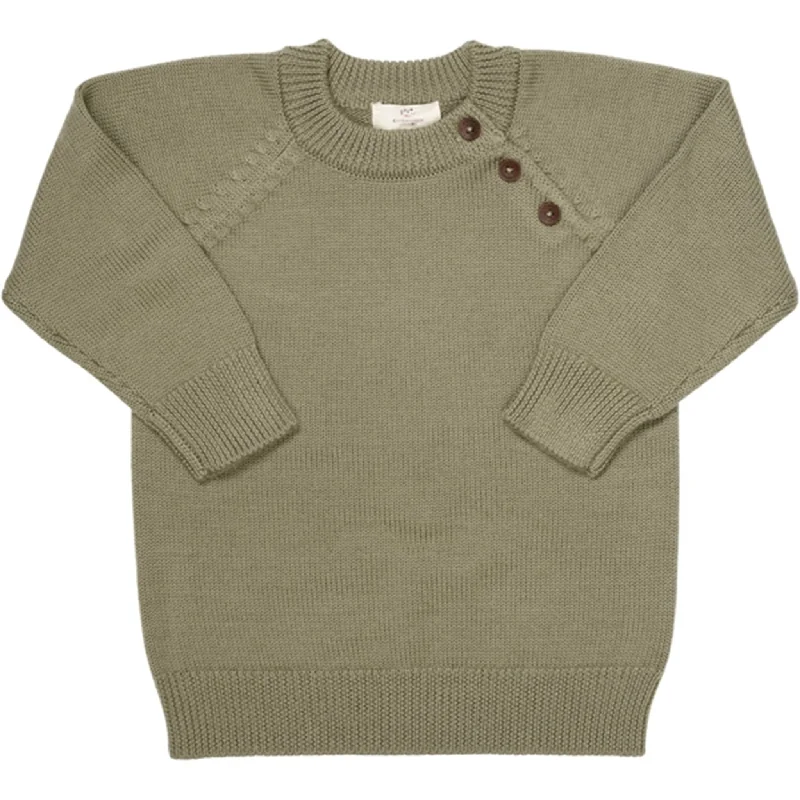 Copenhagen Colors Sage Green Merino Classic Pullover