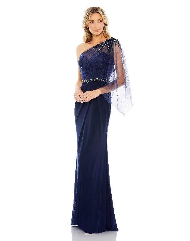 Mac Duggal 79392 Long Formal One Shoulder Dress