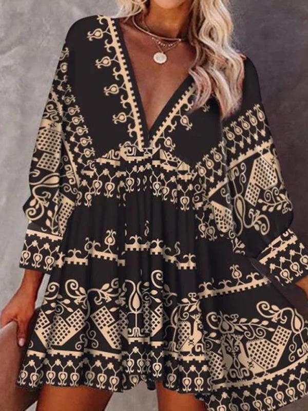 Bohemian Tunic Mini Dress - Order Now!