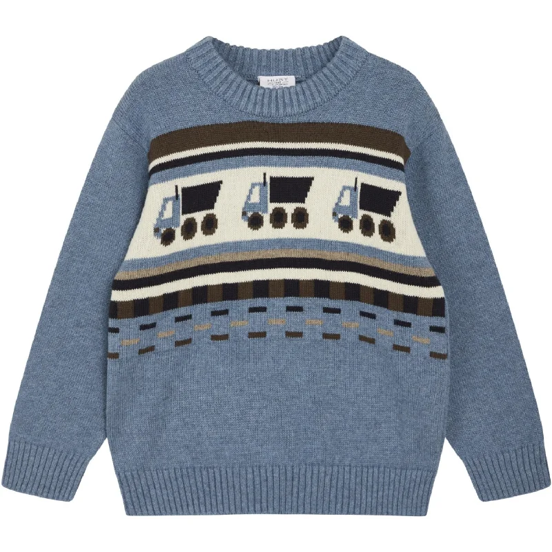 Hust & Claire Ocean Melange Mini Pelle Pullover