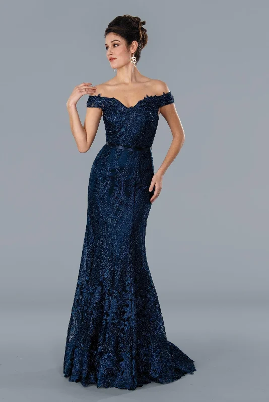 Stella Couture 19060 Long Off Shoulder Evening Gown Sale