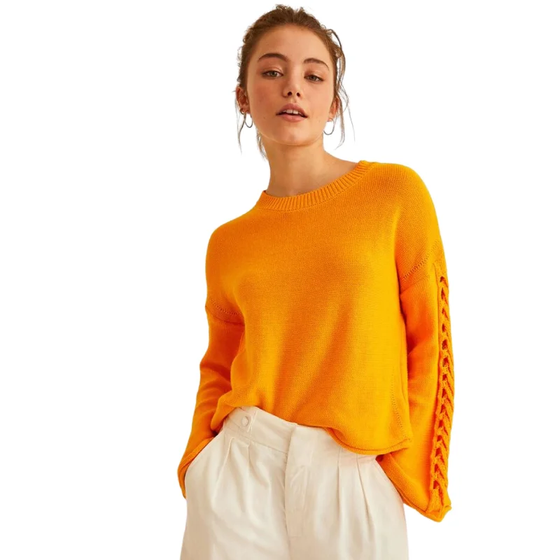 OXXO -  Flared Sleeve Pullover Sweater