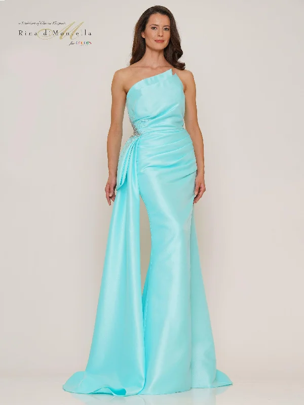 Rina di Montella Long Strapless Formal Dress 2750 Sale