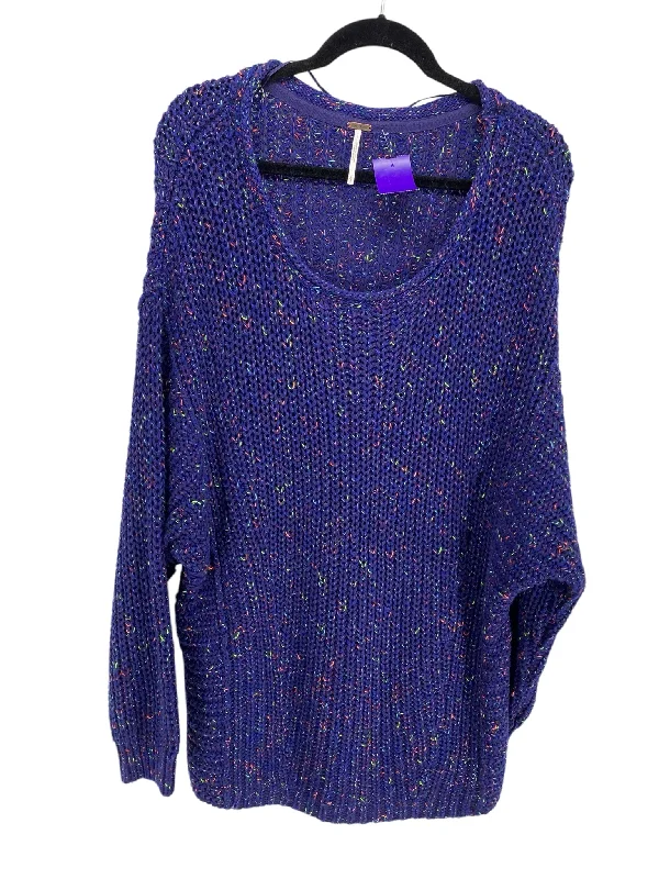 Free people Misses Size Large Purple Multi Tunic