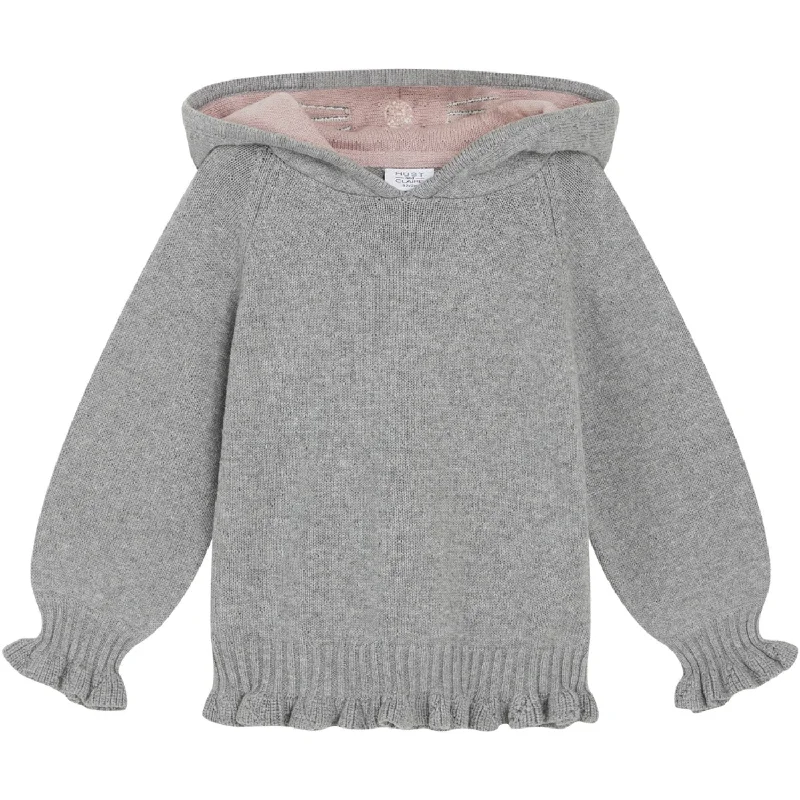 Hust & Claire Light Grey Melange Mini Pinja Pullover