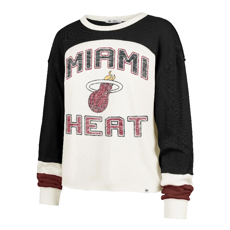 '47 Brand Miami HEAT Toni Women's Long Sleeve Tee