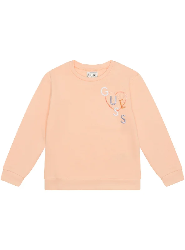 Orange Long Sleeve Active Jumper (2-7)