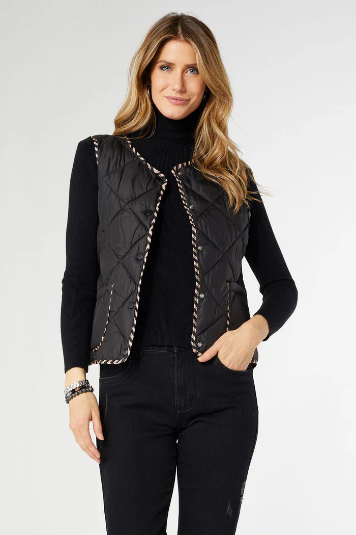 Braylin Reversible Quilted Vest