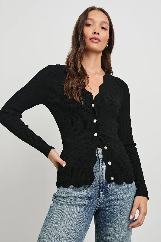 DITA CARDIGAN - BLACK