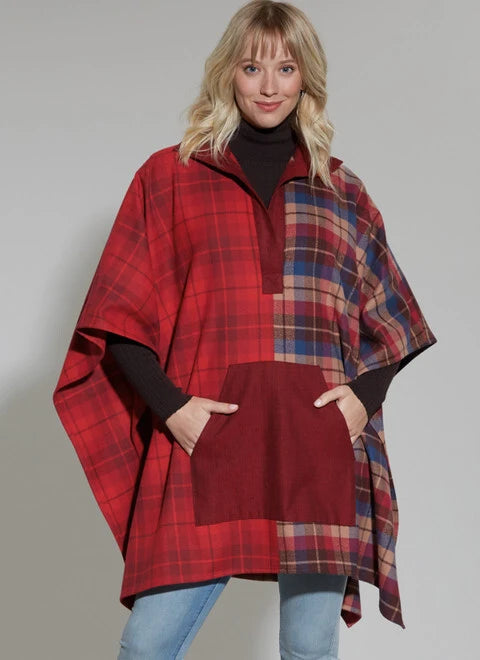 McCalls Poncho M8347