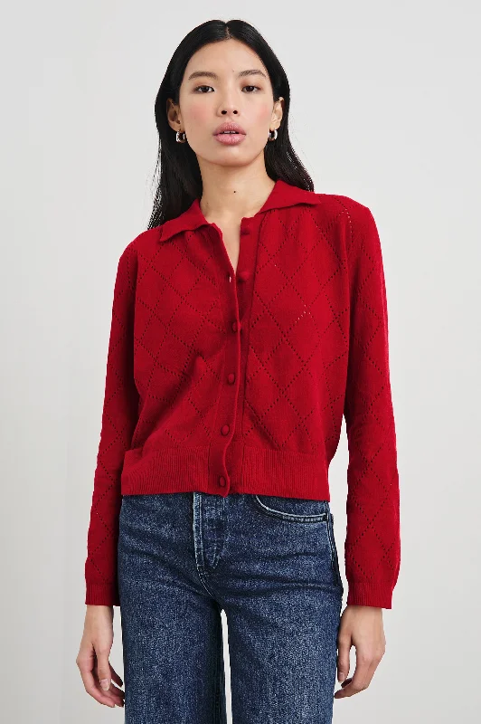 SIMONE TOP - RED