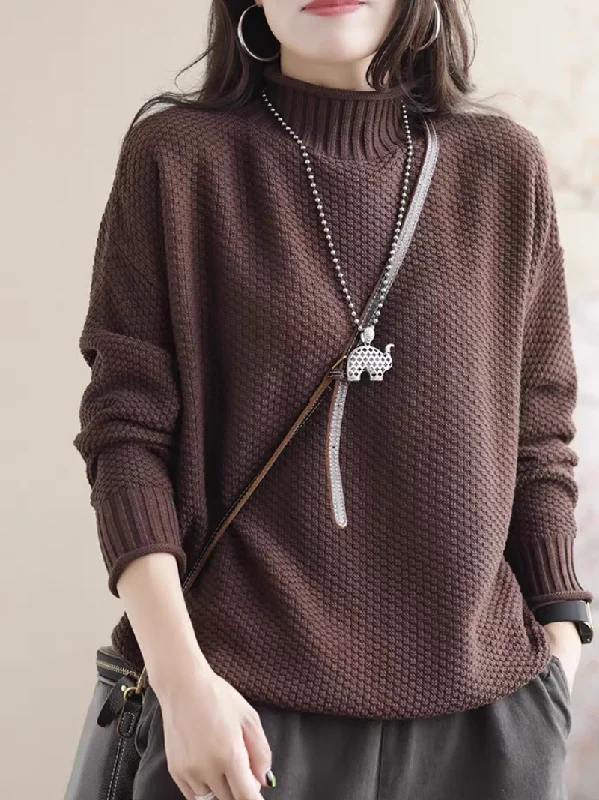 Women's Trendy Looks With Loose Style Sweater