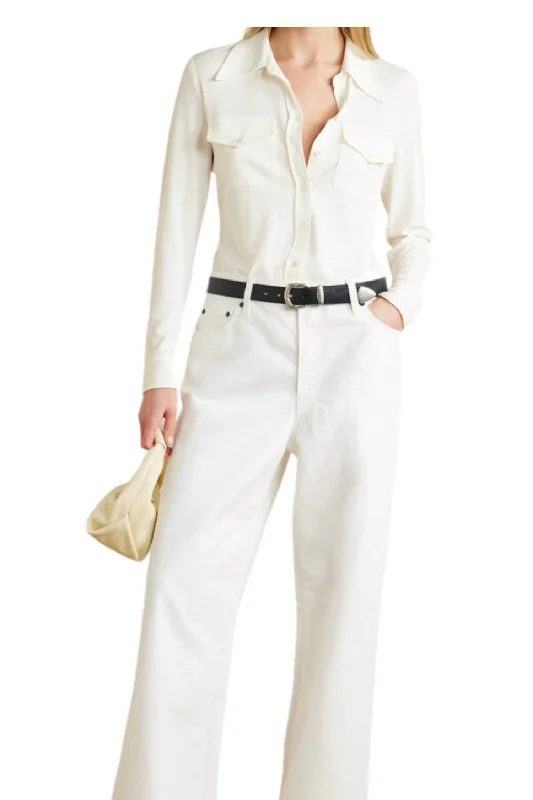 Aveline Shirt In Ivory