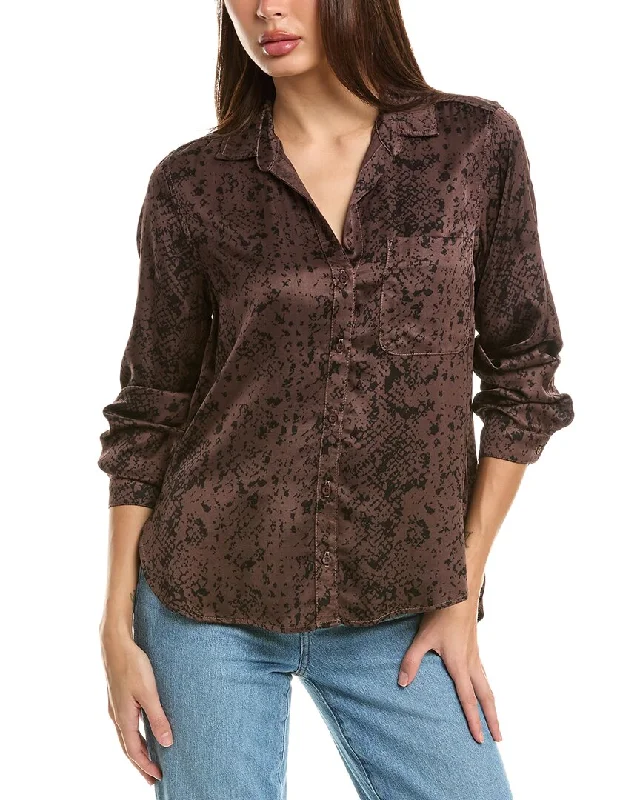 Bella Dahl Snake Print Shirt