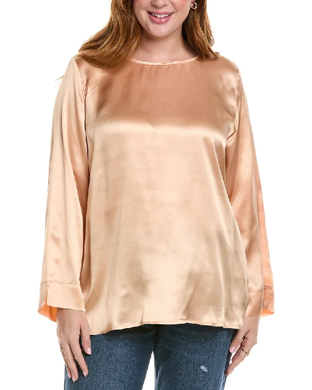 Marina Rinaldi Plus Bene Silk Shirt