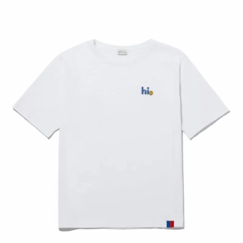 The Modern Hi Smile Shirt In White