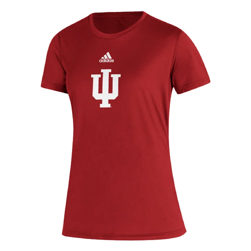 Ladies Indiana Hoosiers Adidas Creator Victory T-Shirt