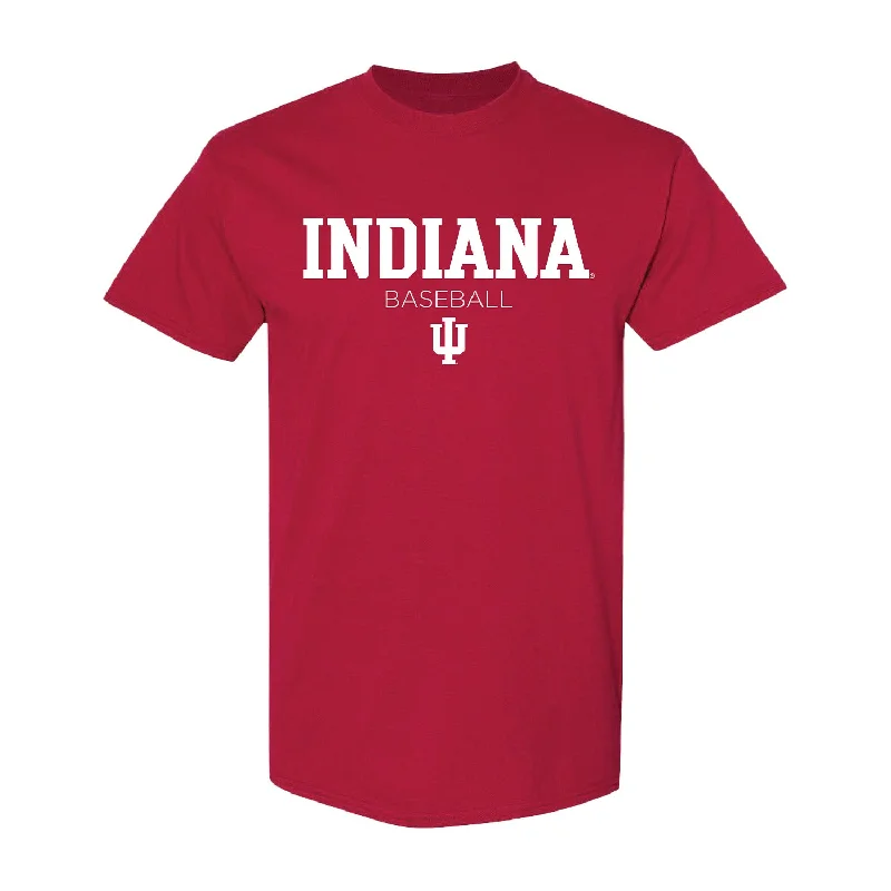 Indiana Hoosiers Baseball Crimson T-Shirt