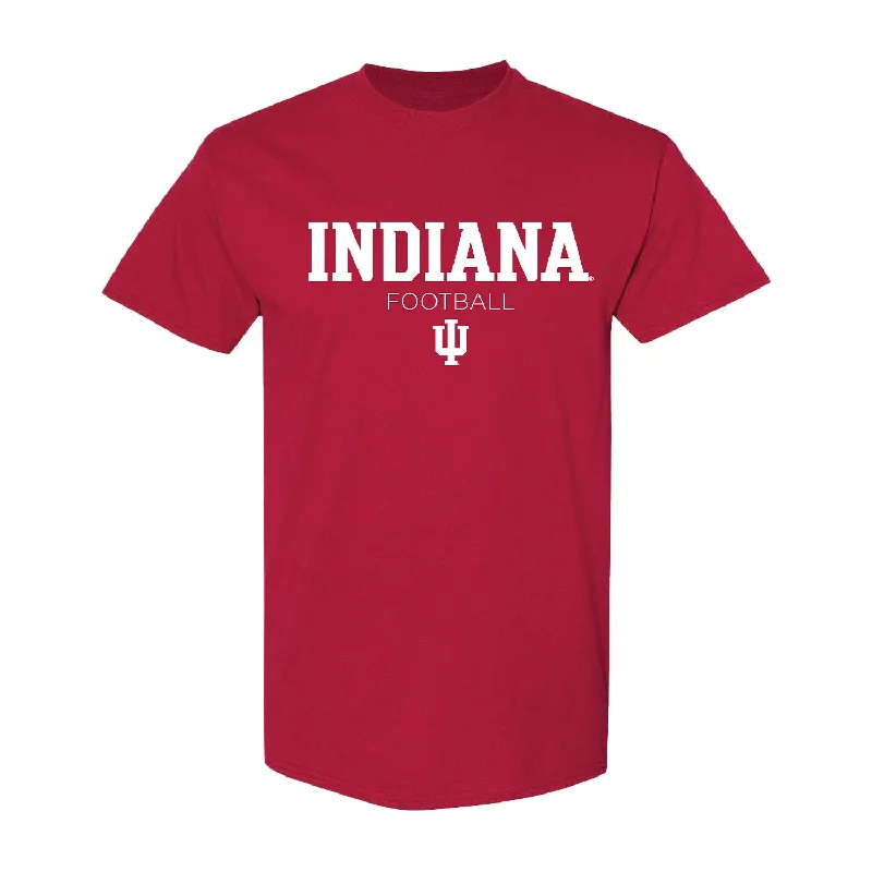 Indiana Hoosiers Football Crimson T-Shirt