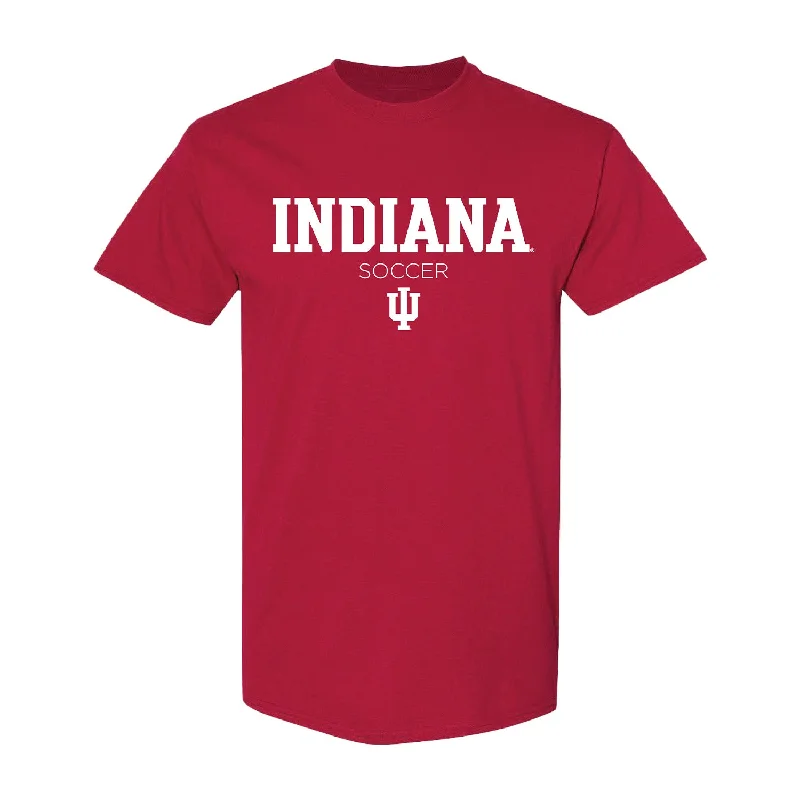 Indiana Hoosiers Soccer Crimson T-Shirt