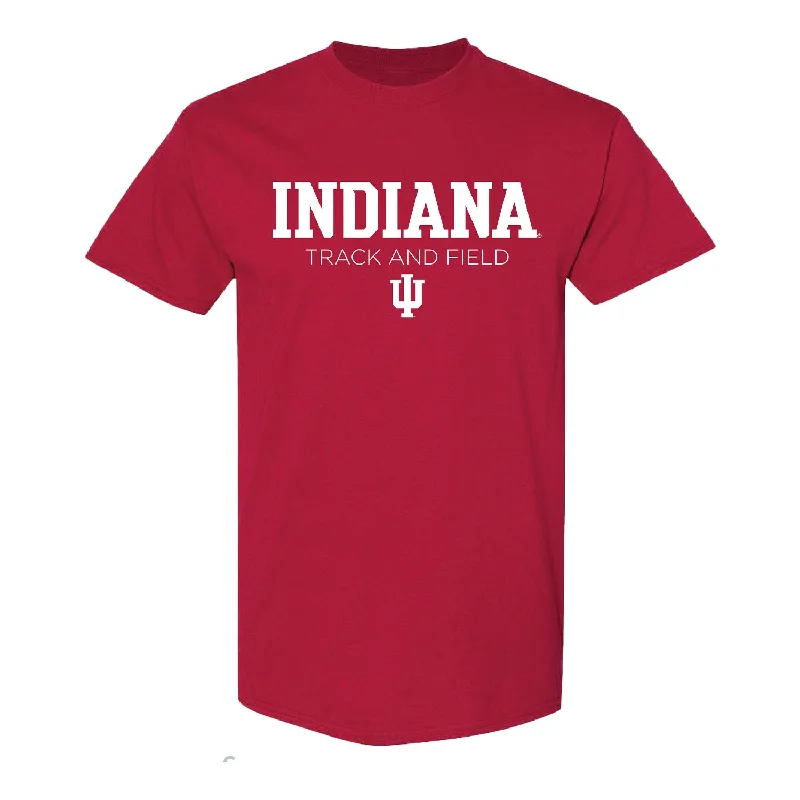 Indiana Hoosiers Track & Field Crimson T-Shirt