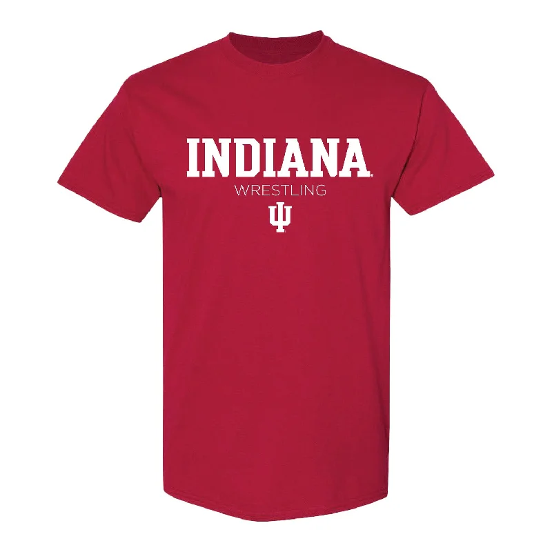 Indiana Hoosiers Wrestling Crimson T-Shirt