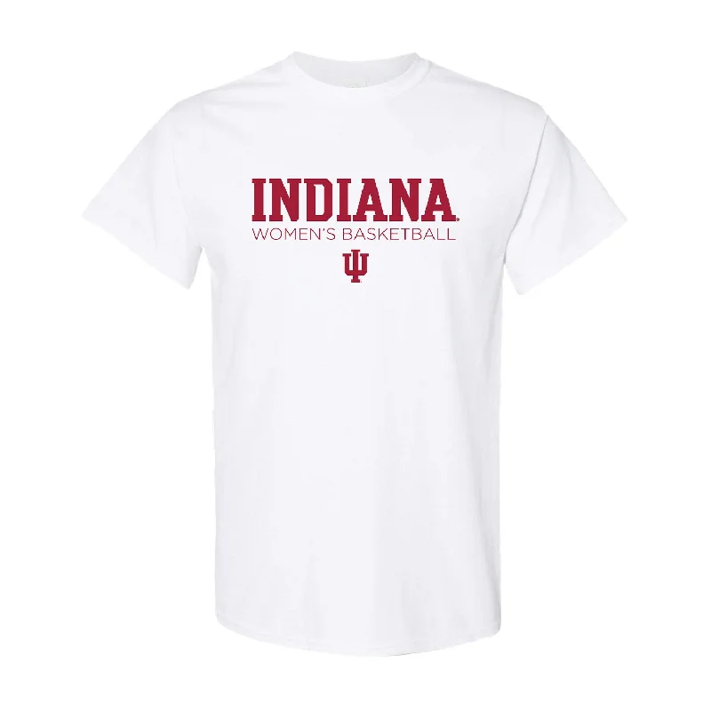 Indiana Hoosiers Women's Basketball White T-Shirt