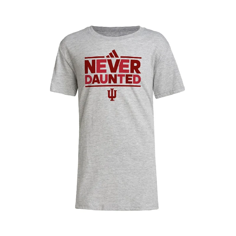 Youth Indiana Hoosiers Adidas Never Daunted T-Shirt