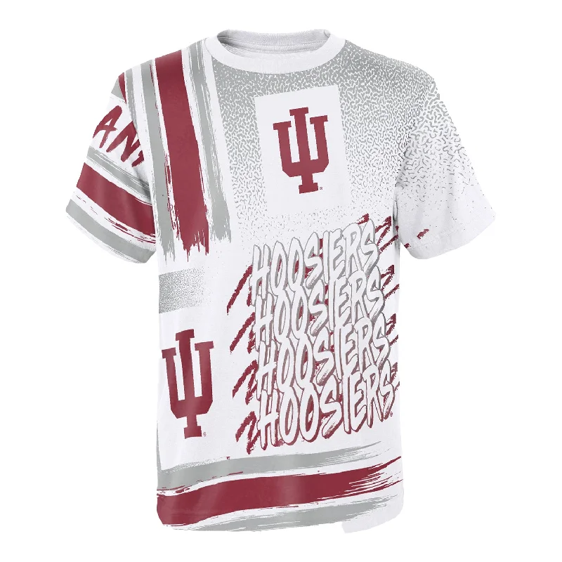 Youth Indiana Hoosiers Game Time White T-Shirt