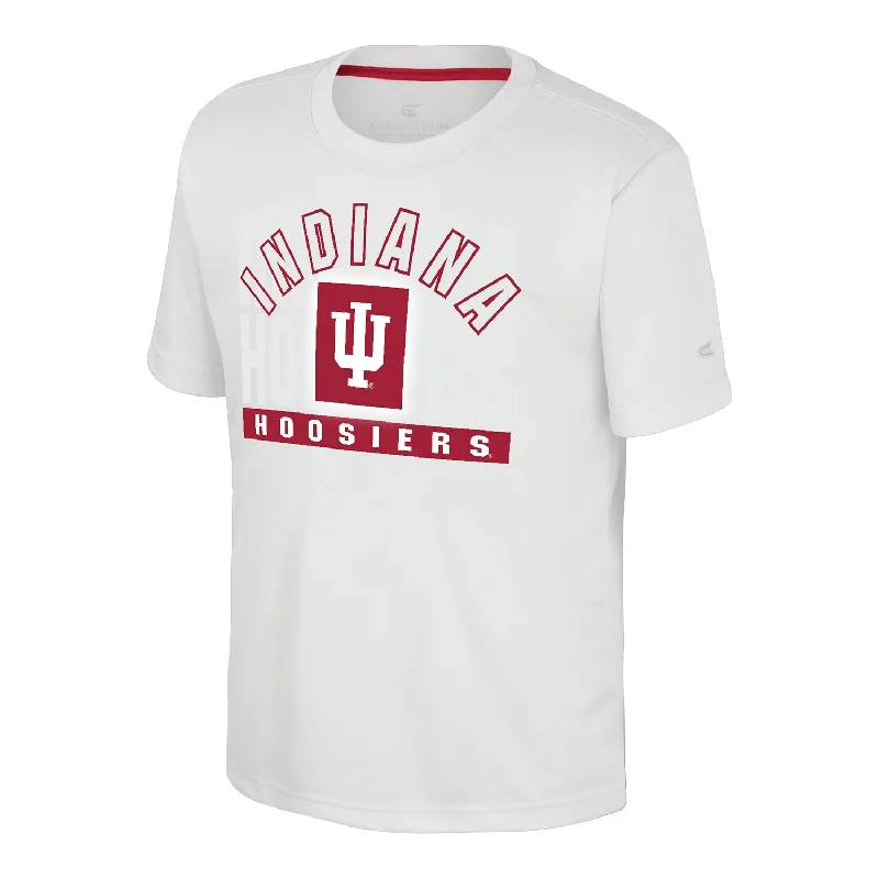 Youth Indiana Hoosiers Jones White T-Shirt