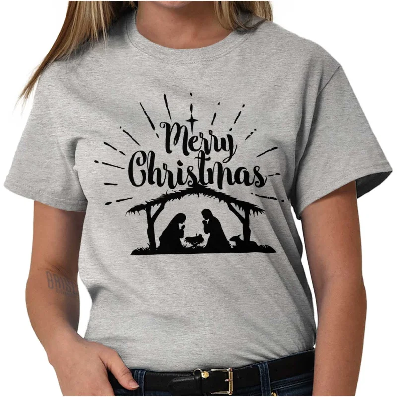 Nativity Xmas T Shirt