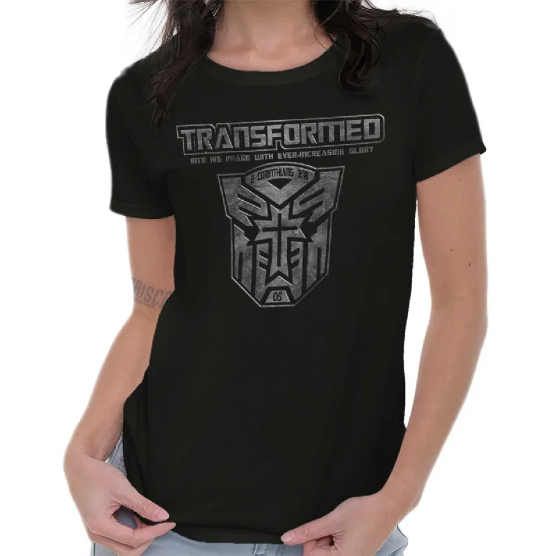 Transformed Christian Ladies T Shirt