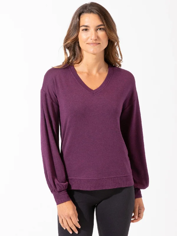 Aberdeen Feather Fleece Pullover