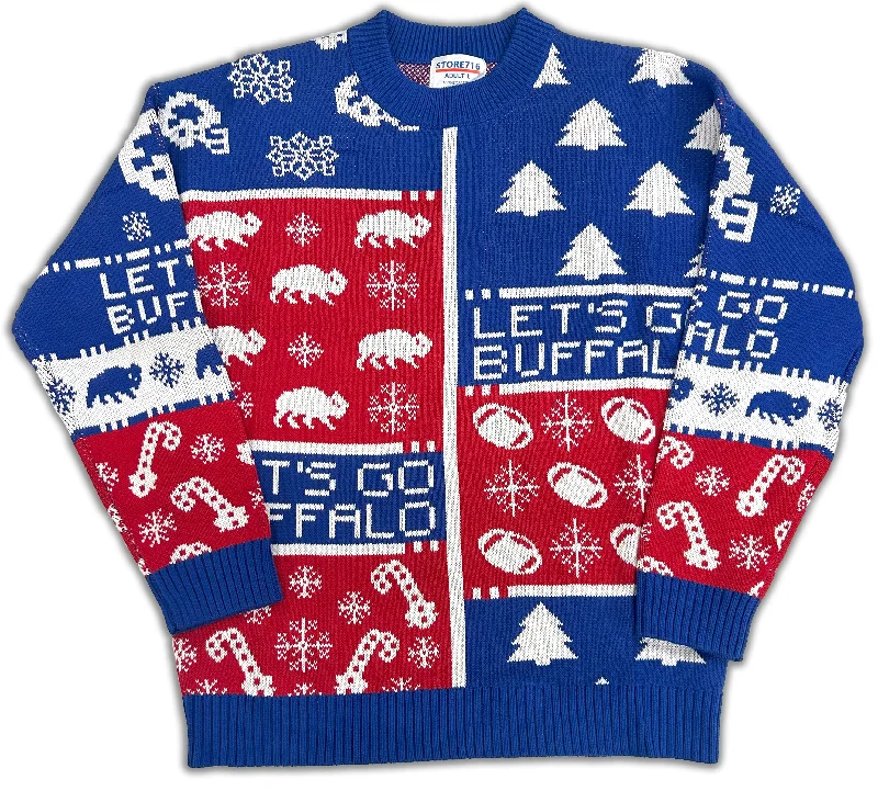 NEW - Let's Go Buffalo Ugly Sweater