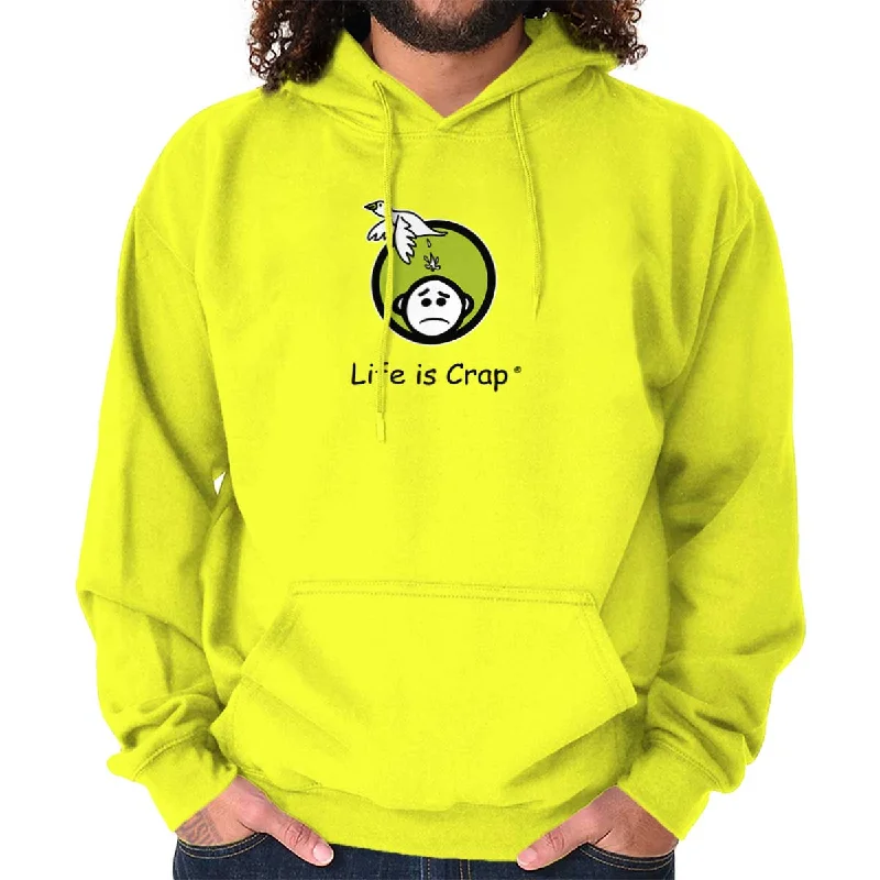 Logo Bird Poop Hoodie