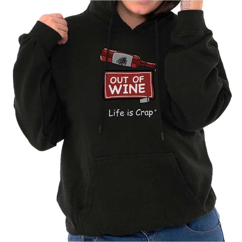 Out Of Wine Bottle Hoodie