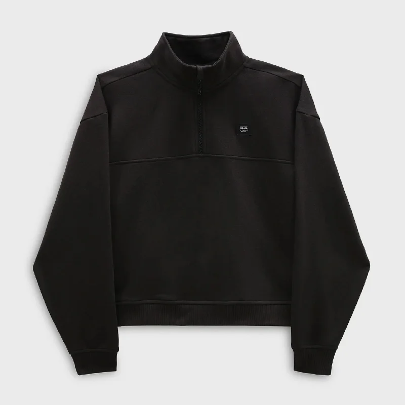 Vans Womens Leighton Mock Neck Fleece - Black