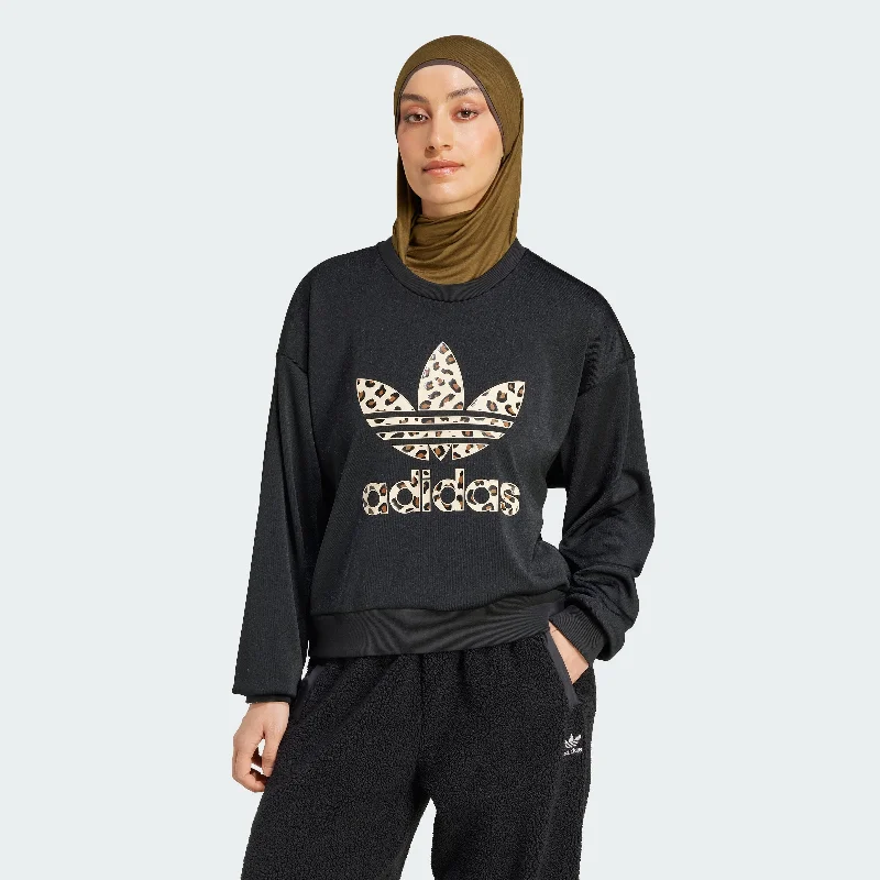 Women's adidas Leopard Sweatshirt