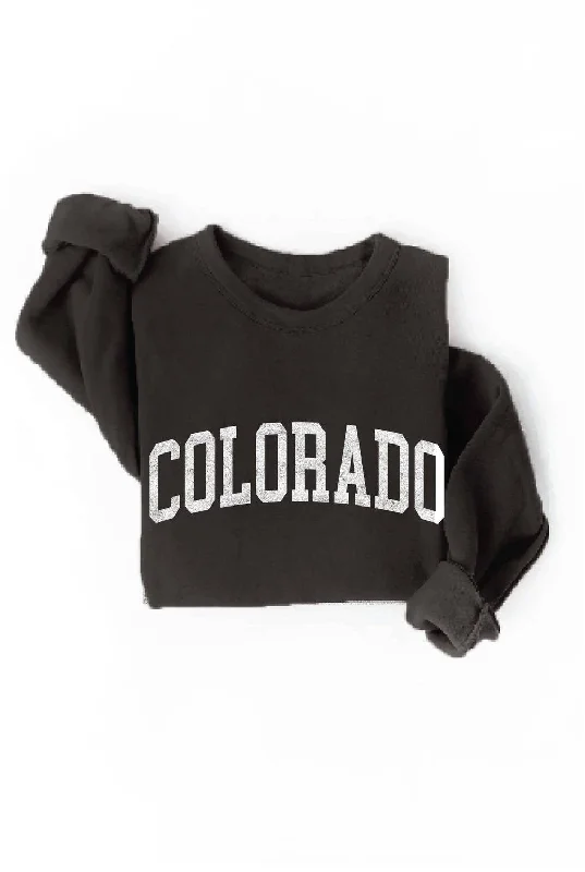 Women's Colorado Graphic Sweatshirt In Black