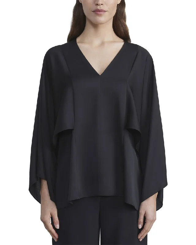 Lafayette 148 New York V-Neck Blouse