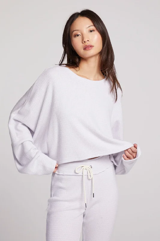 Selena Light Heather Grey Pullover